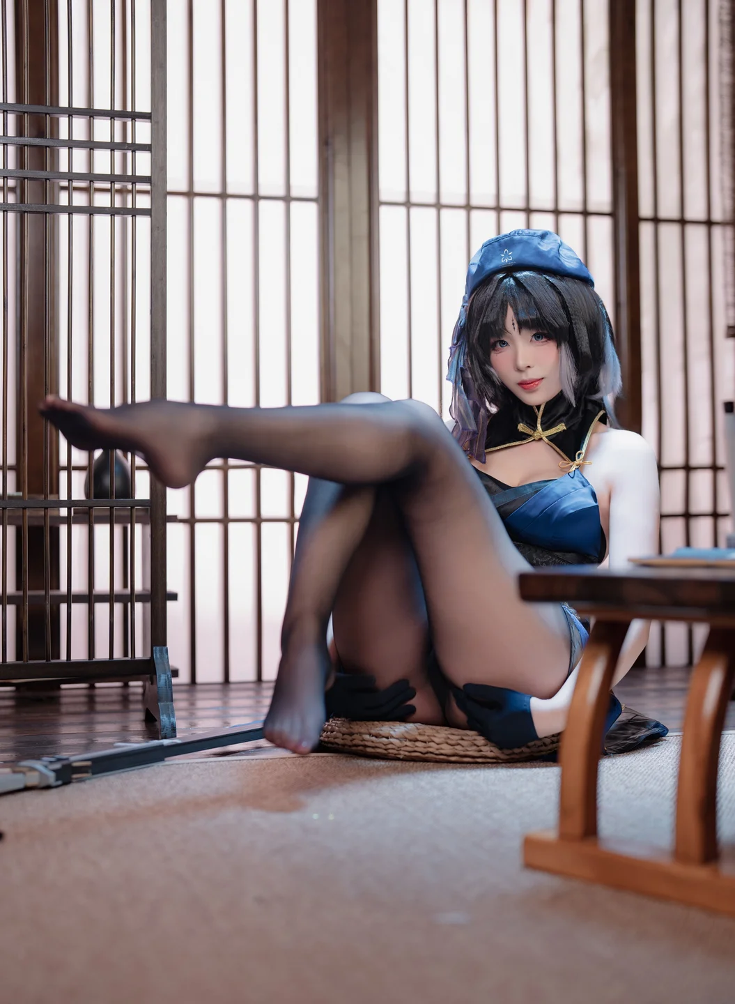 轩萧学姐 - No.075 鸣潮 秧秧 [108P,1V-682MB] tg@simisebaisi 【丝足阁】001.webp